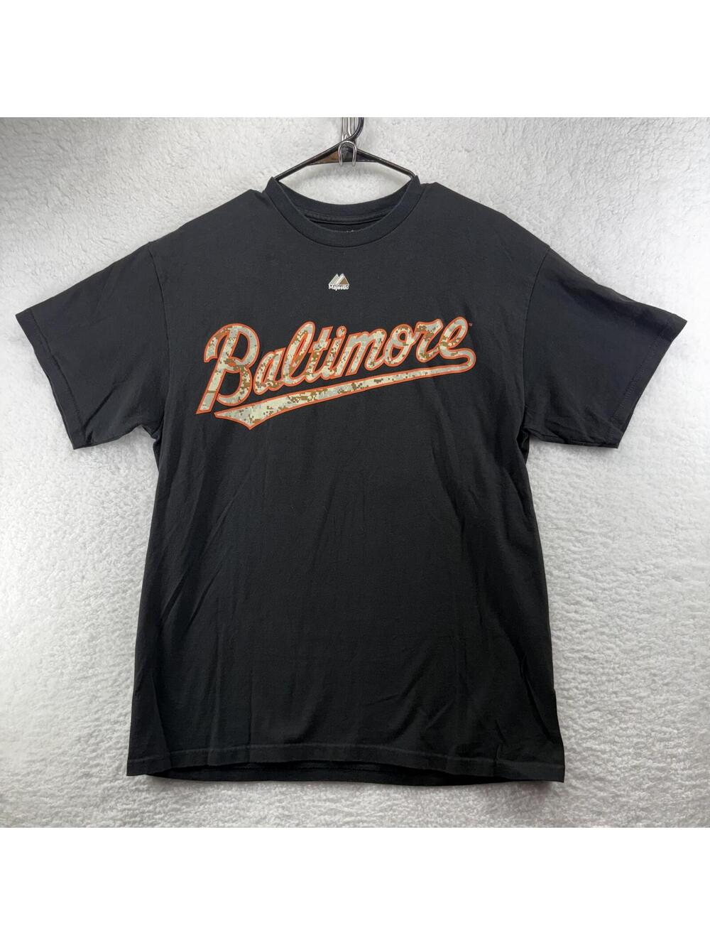 Baltimore Orioles Digital Camo Shirt Davis #19 Mens Large MLB Baseball